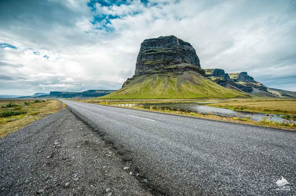 Icelandic Road near Dyrholaey