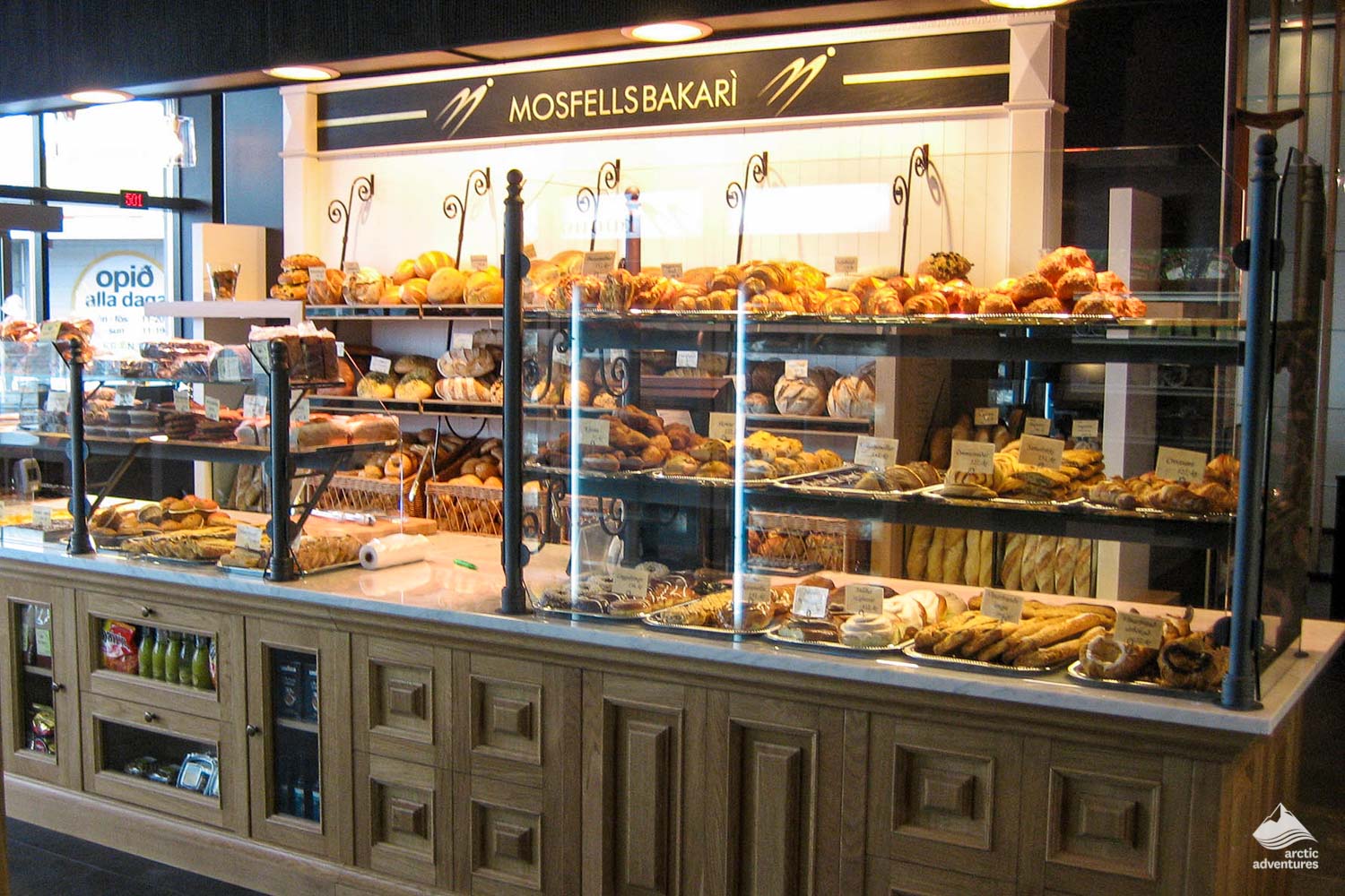 Mosfellsbakarí bakery in Iceland