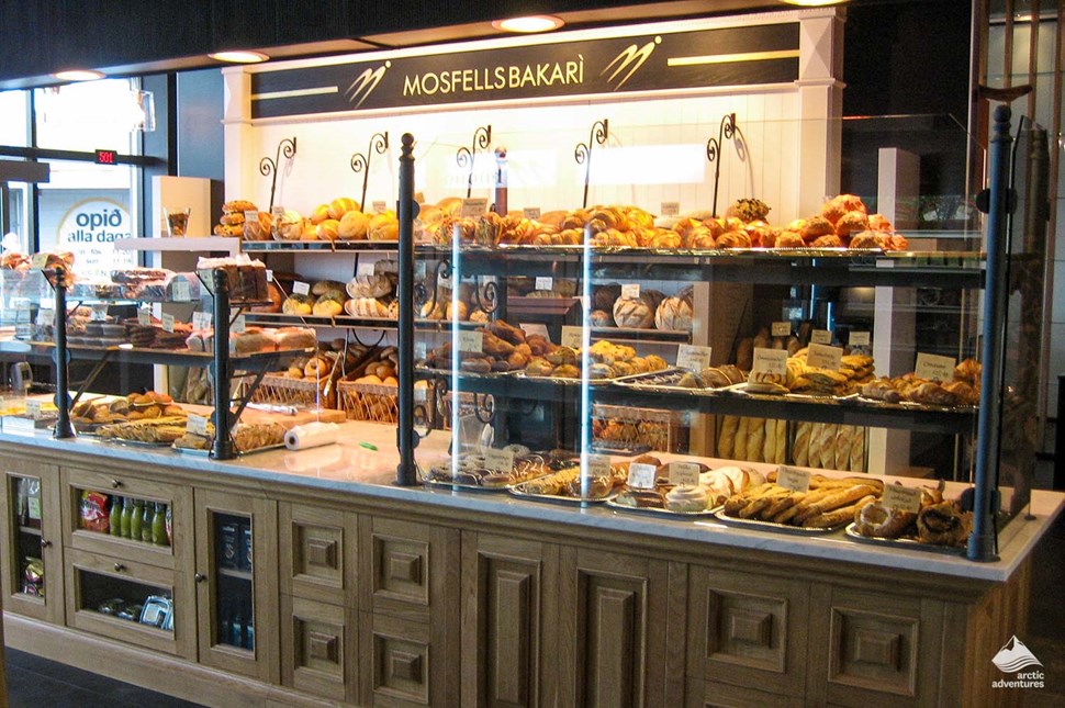 Mosfellsbakarí bakery in Iceland
