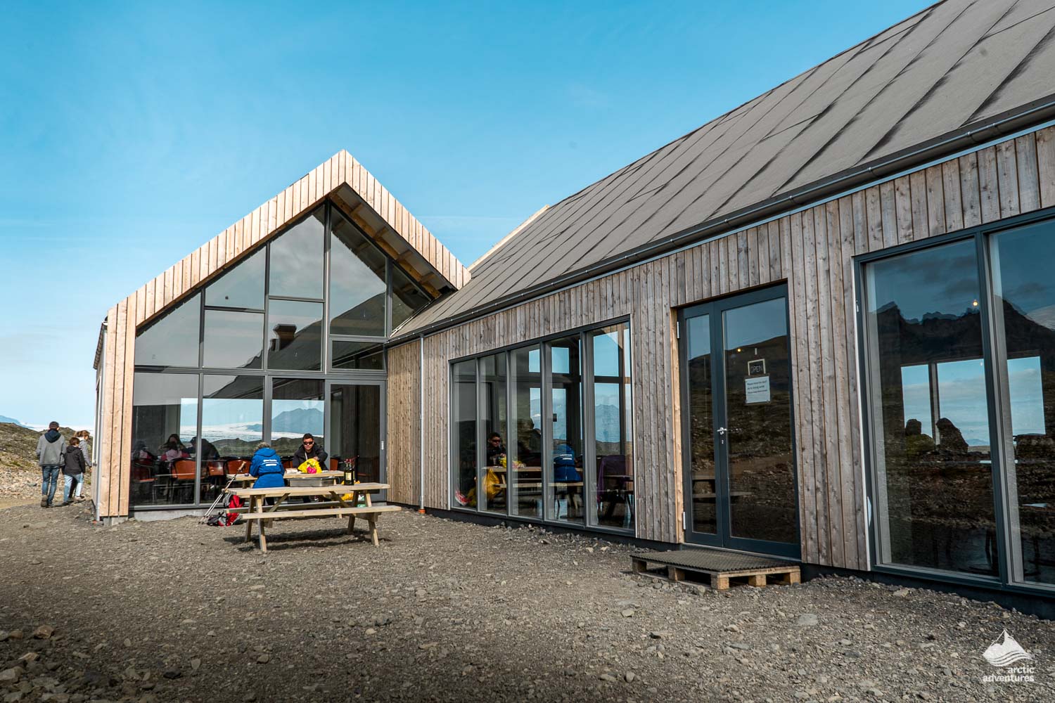 Frost Restaurant near Fjallsarlon Glacier Lagoon in Iceland