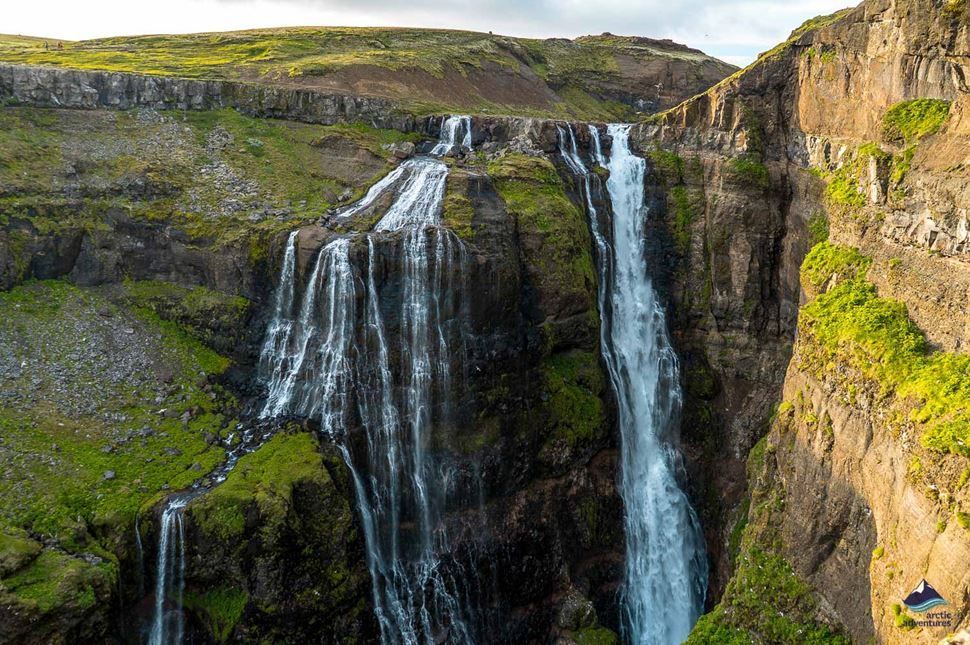 Iceland's Tallest Waterfall Glymur