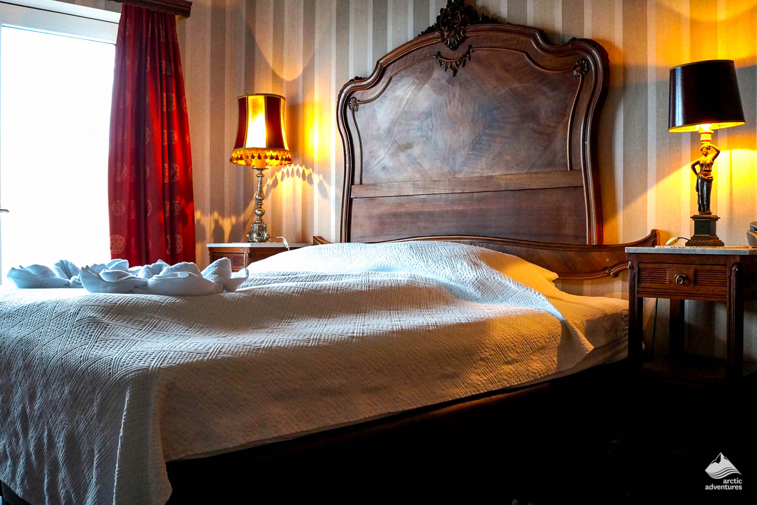 Hotel Anna bedroom in Iceland