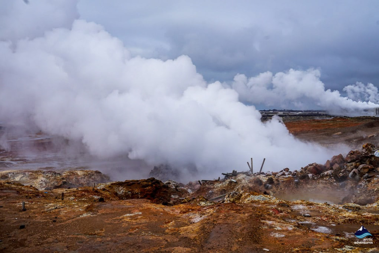 Reykjanes Lava Fields in Iceland