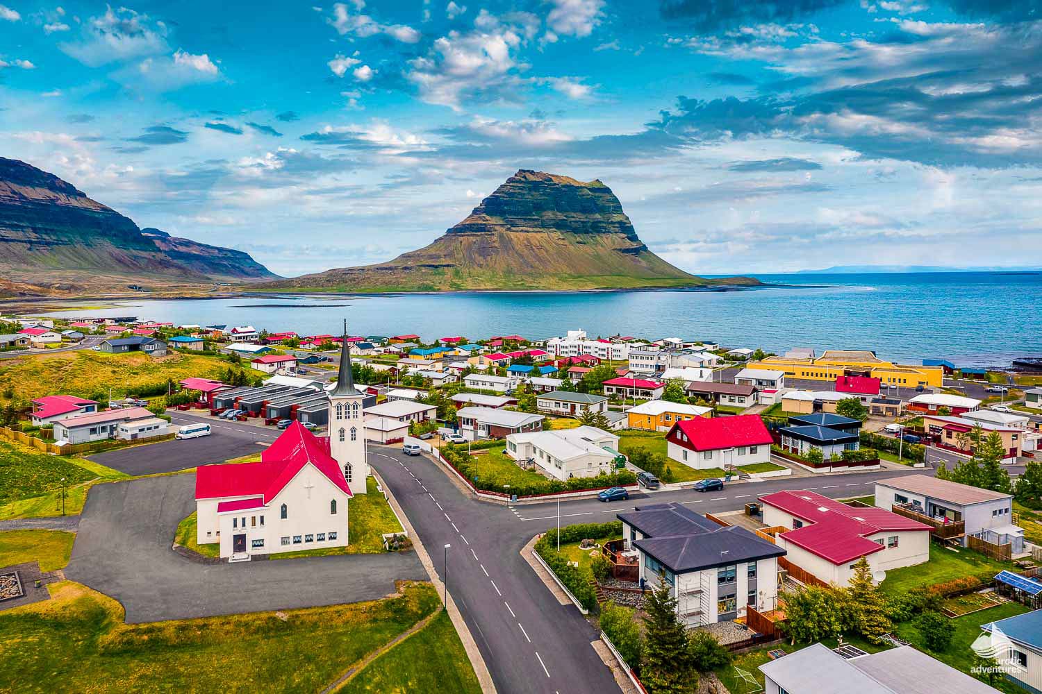Grundarfjordur Village in Iceland
