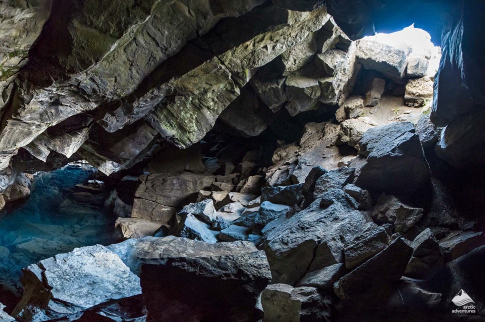 Hot Springs inside Grjotagja Cave