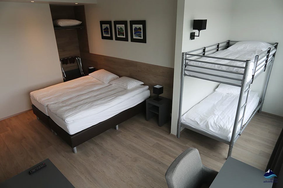 Bedroom in Hotel Vellir