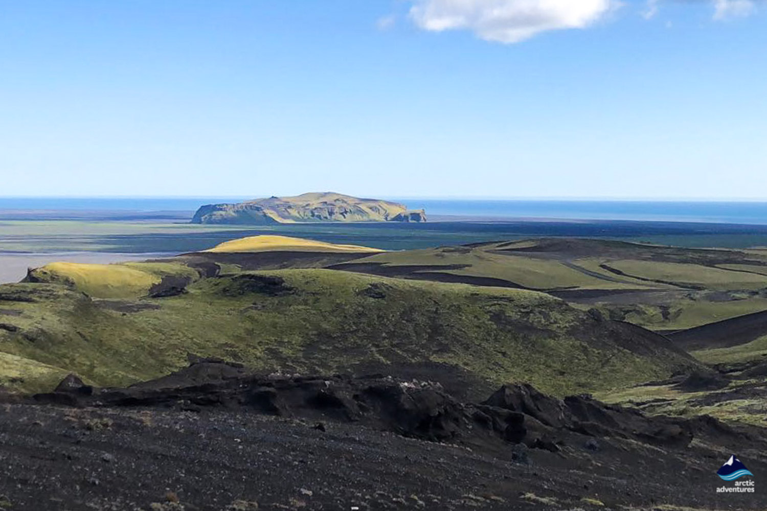 Hjorleifshofdi area in Iceland