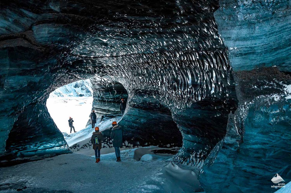 Inside Katla volcano ice cave