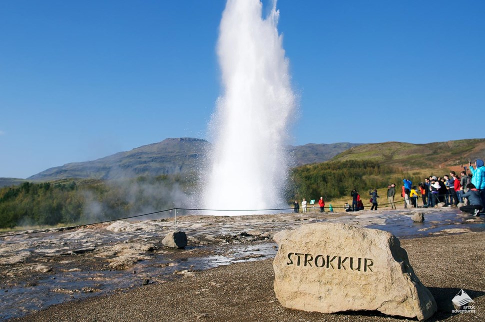 Strokkur Geyser in Iceland