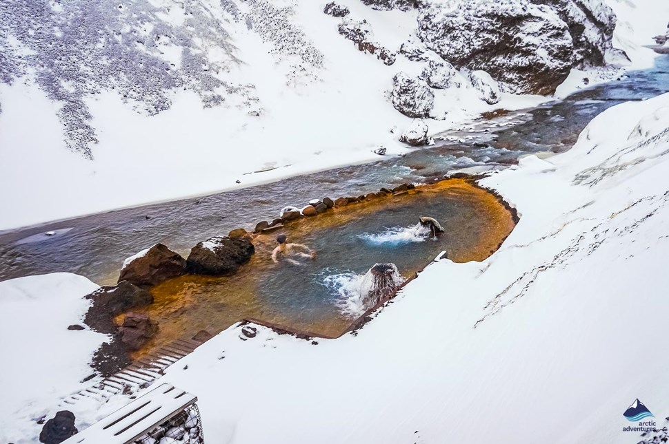 Kerlingarfjoll Hot Spring view from the top