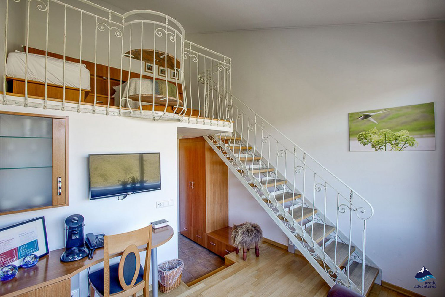 Inside Hotel Glymur in Iceland