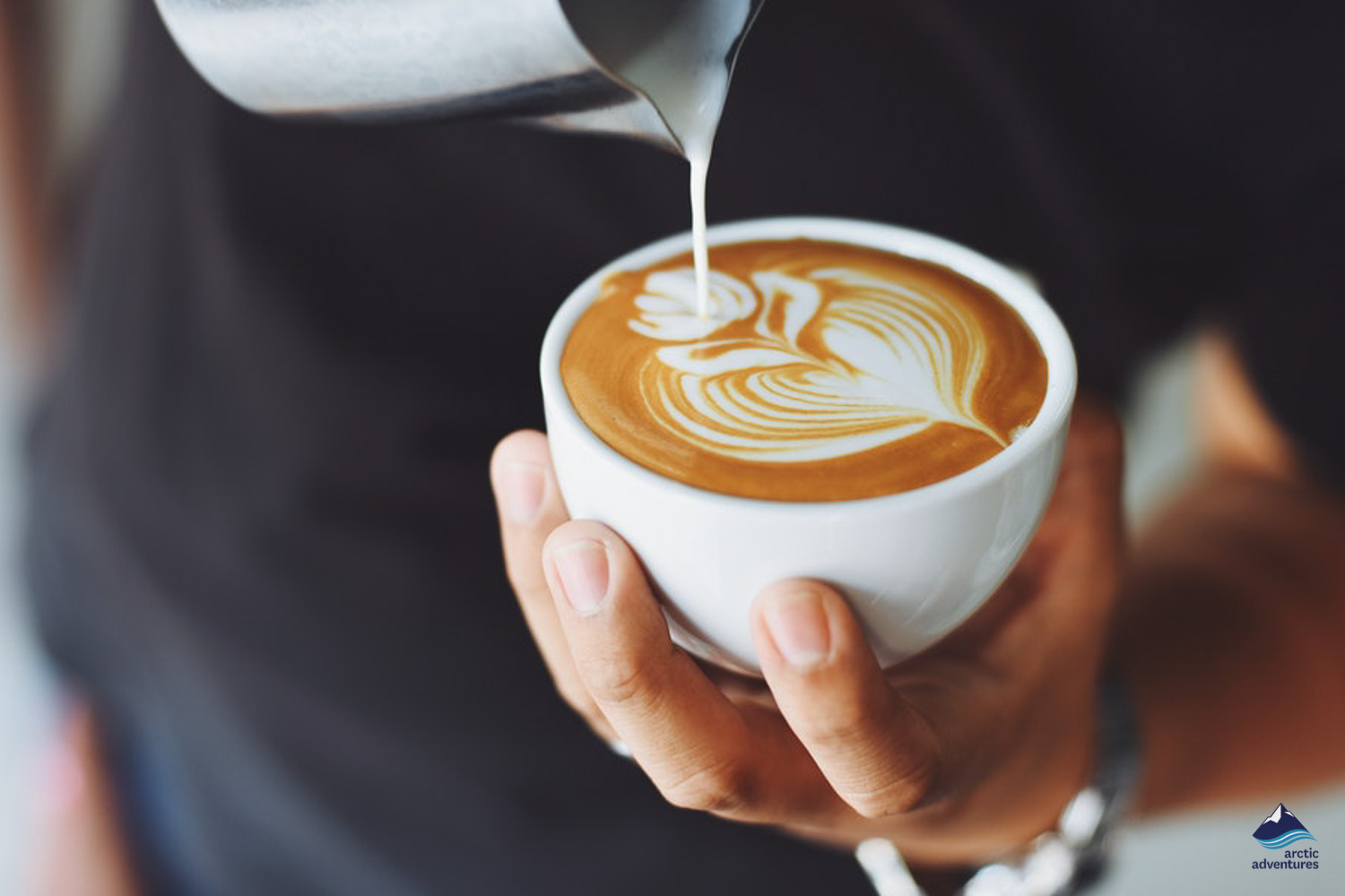 Coffee in Iceland's cafe