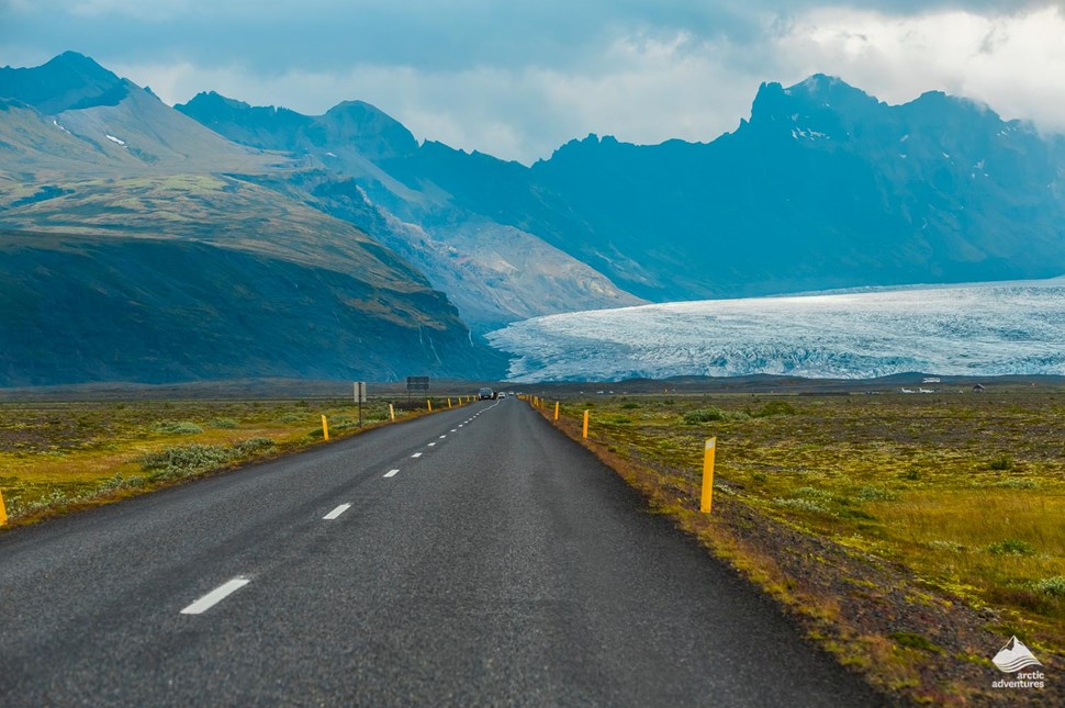 Road in Skaftafell National Park