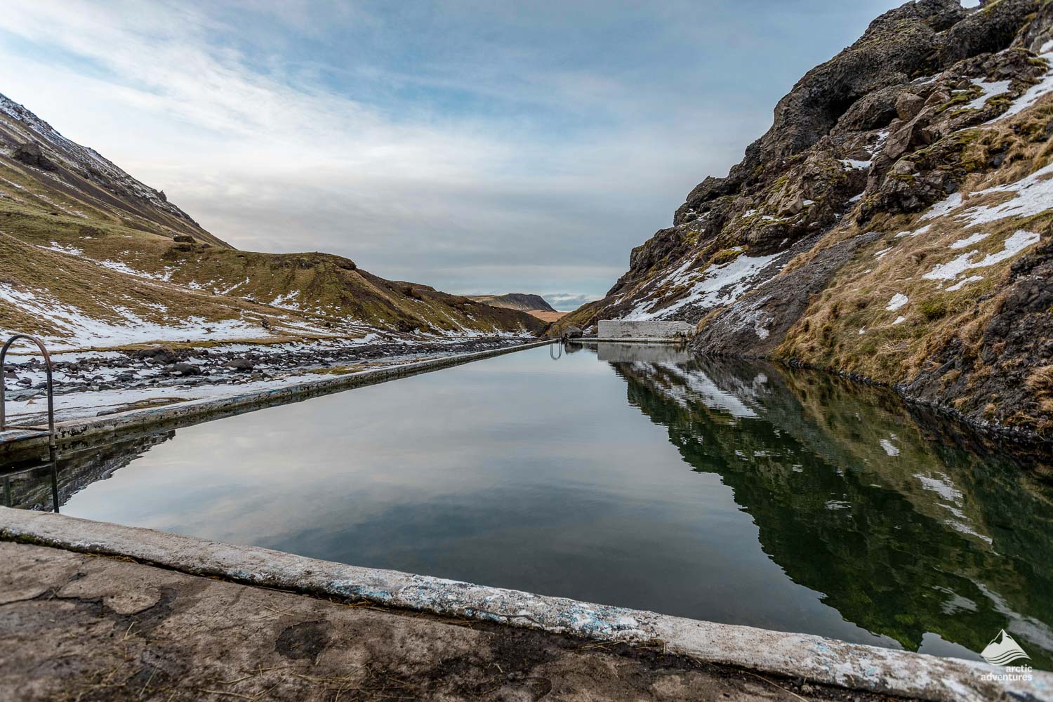 Swimming Pool in Seljavallalaug