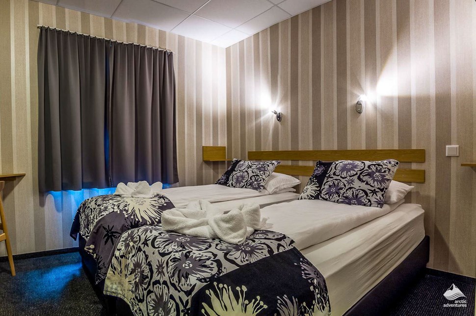 Double room in Hotel Skogafoss