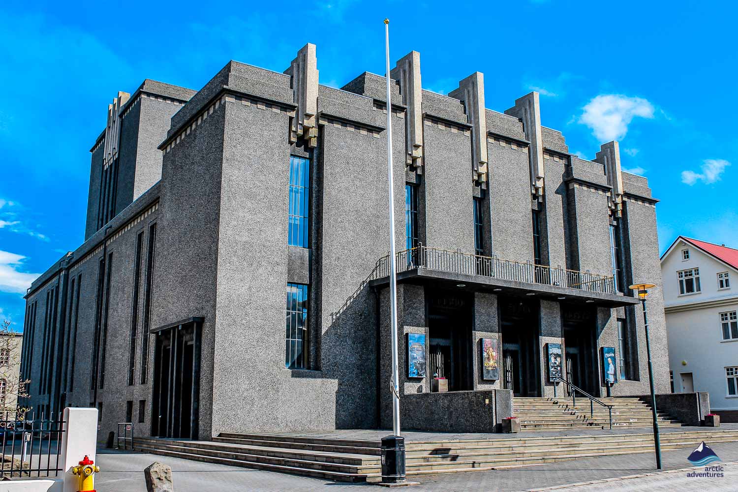 The National Theatre of Iceland in Reykjavik