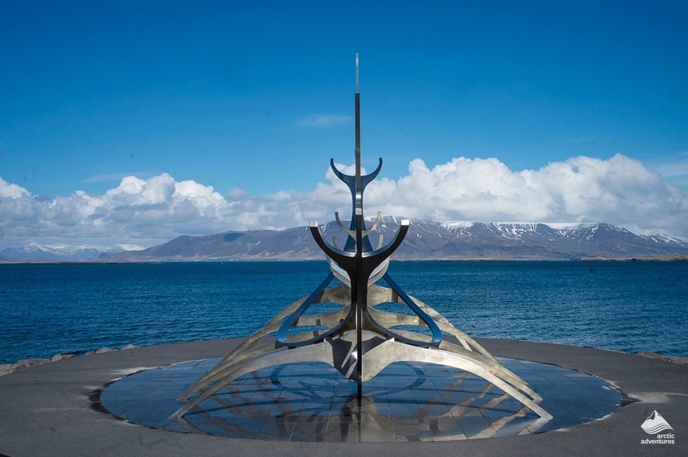 Sun Voyagers sculpture in Reykjavik