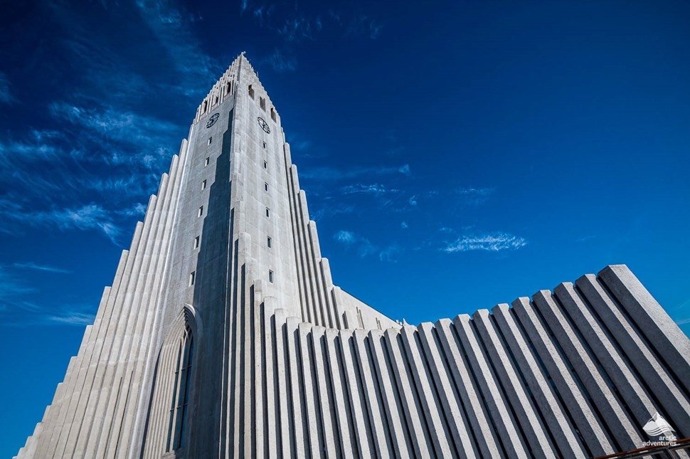 Hallgrimskirkja Church close view