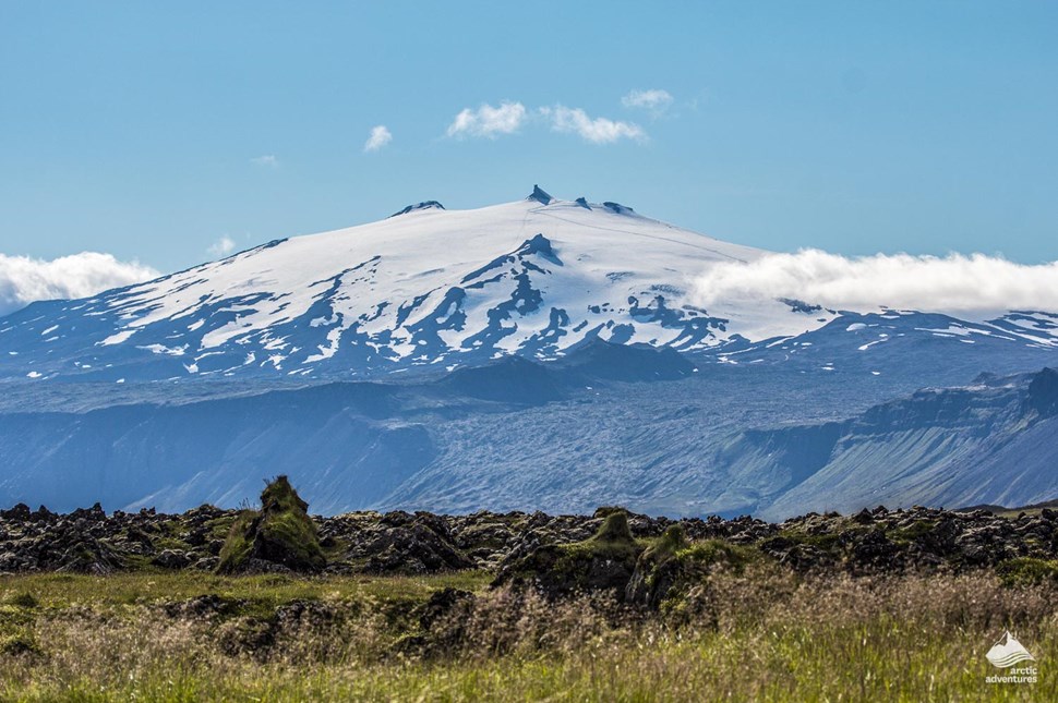 landscape of Snaefellsjokull Glacier