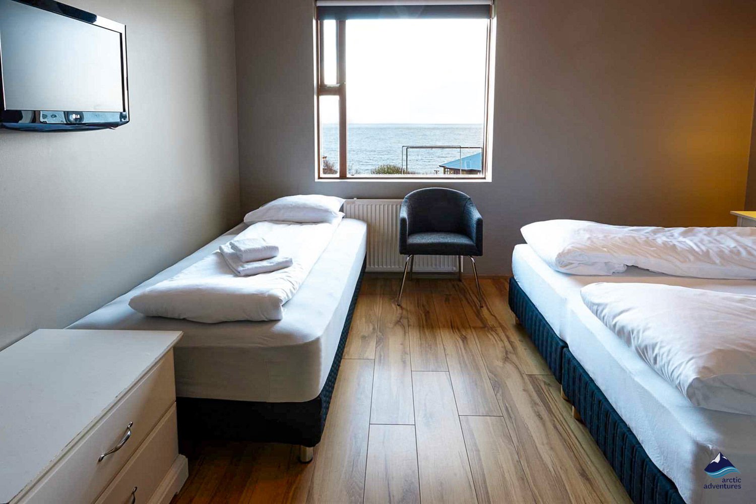Triple Room Fosshotel Hellnar in Iceland