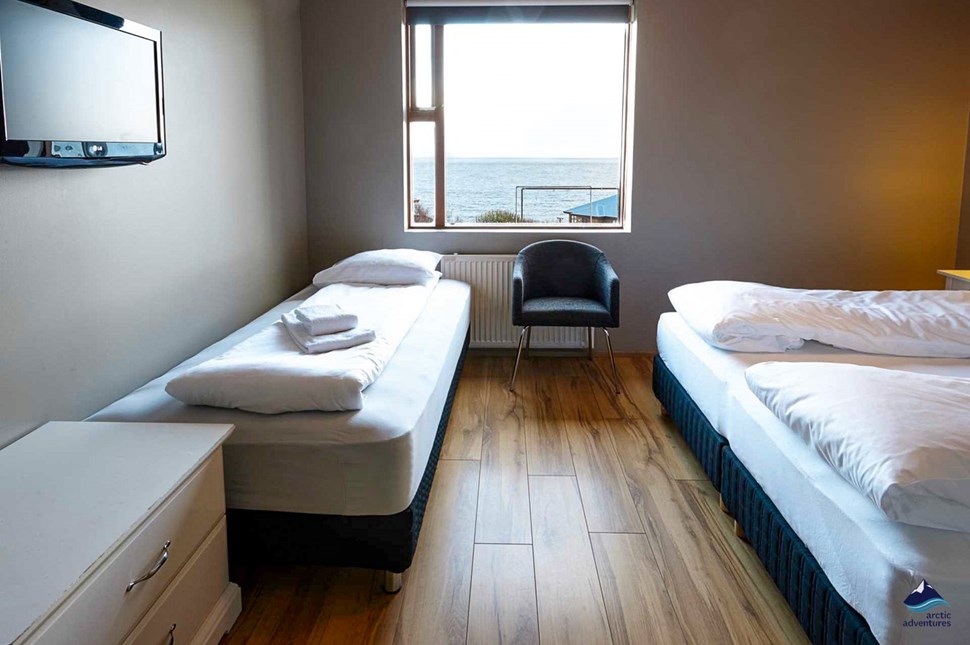 Triple Room Fosshotel Hellnar in Iceland