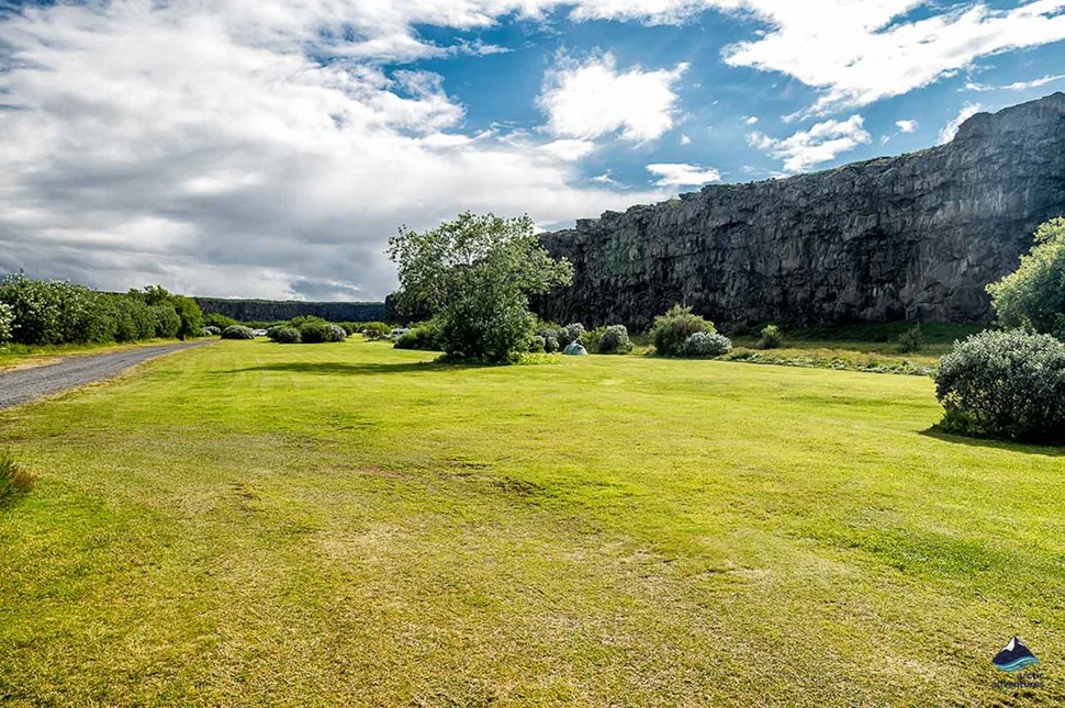 Campsite in Asbyrgi