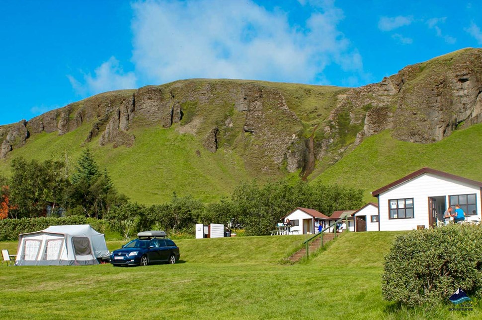 camping site in Kirkjubaer