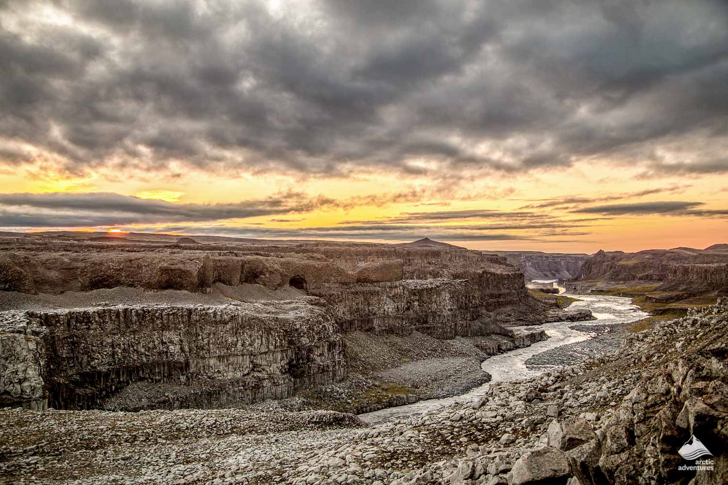 Dettifoss nature landscape in Iceland