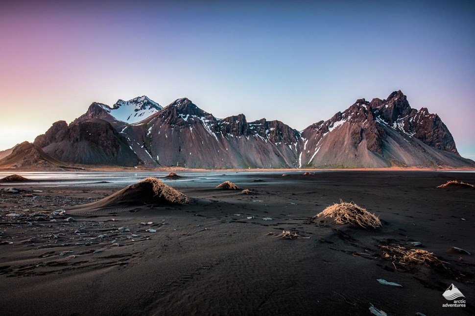 Vestrahorn mountains of East Iceland