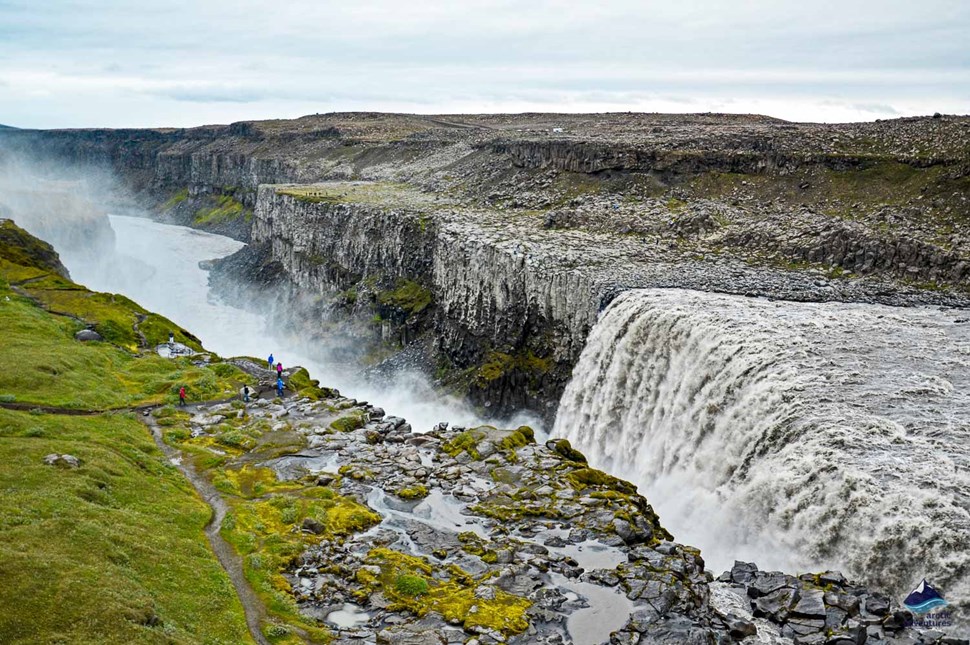 Massive Dettifoss Waterfall in Iceland