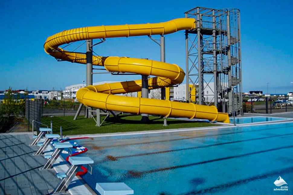Alftanes Swimming Pool in Iceland
