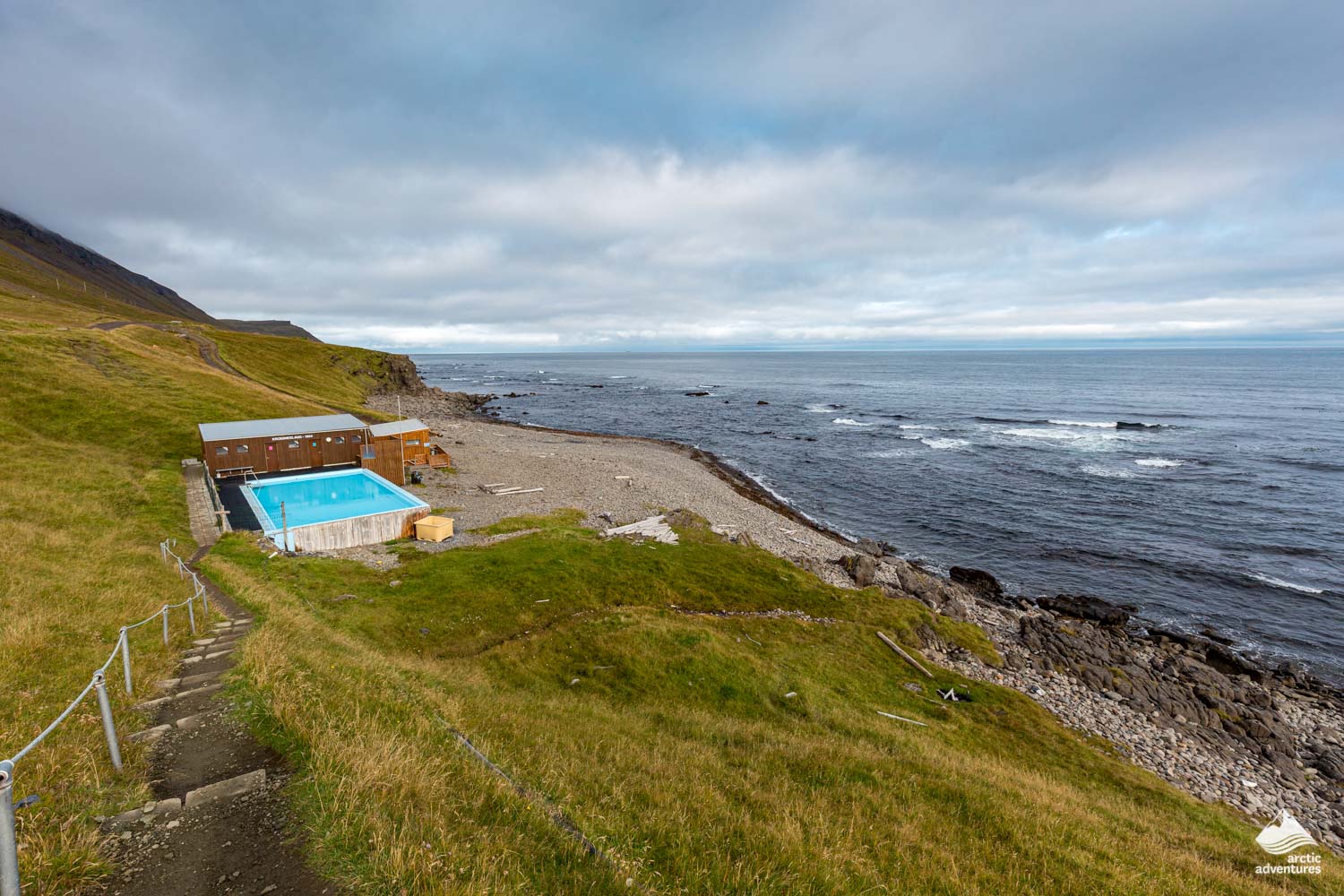Krossneslaug Pool in Iceland