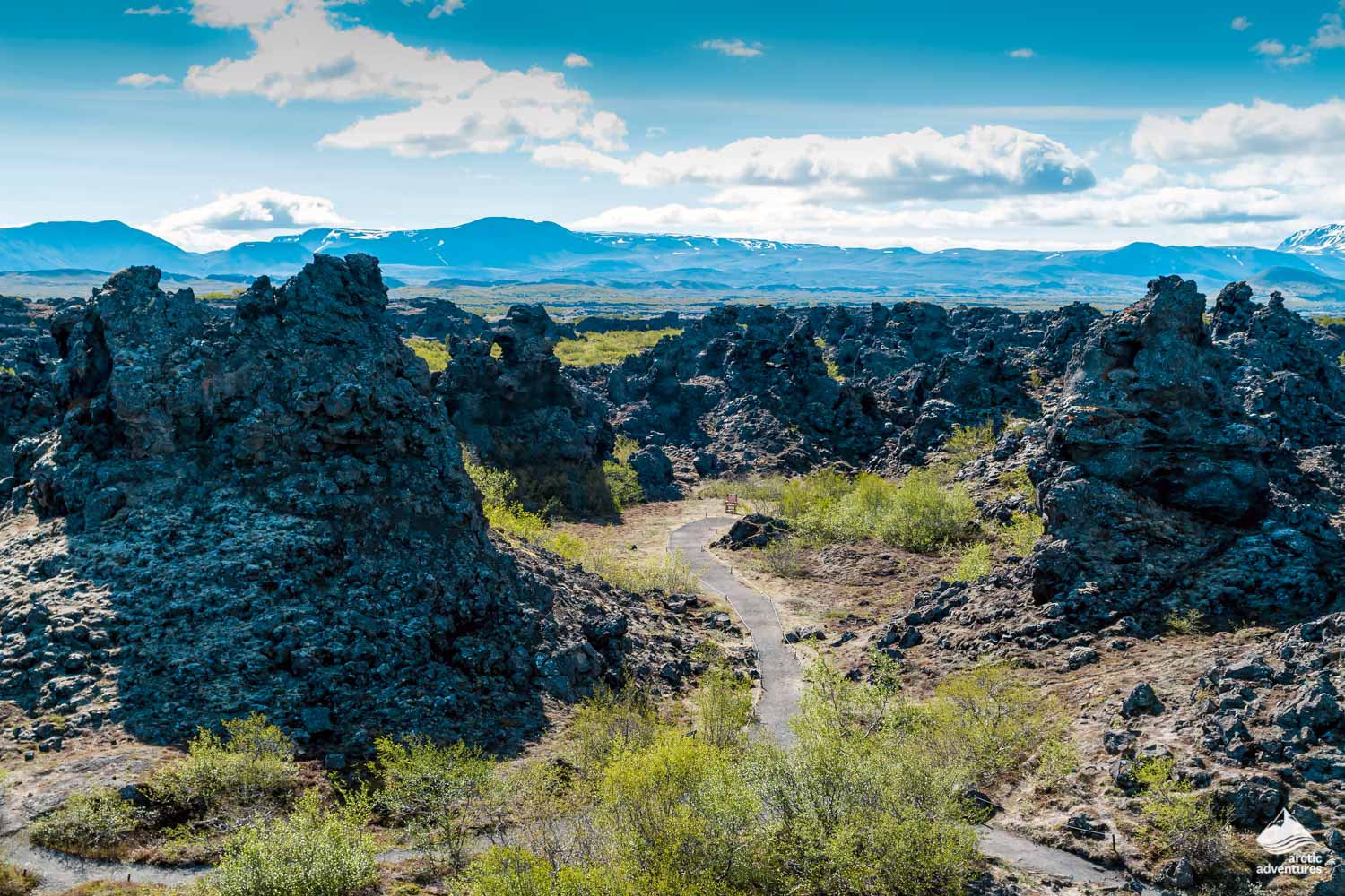 Dimmuborgir Lava Fields of Iceland