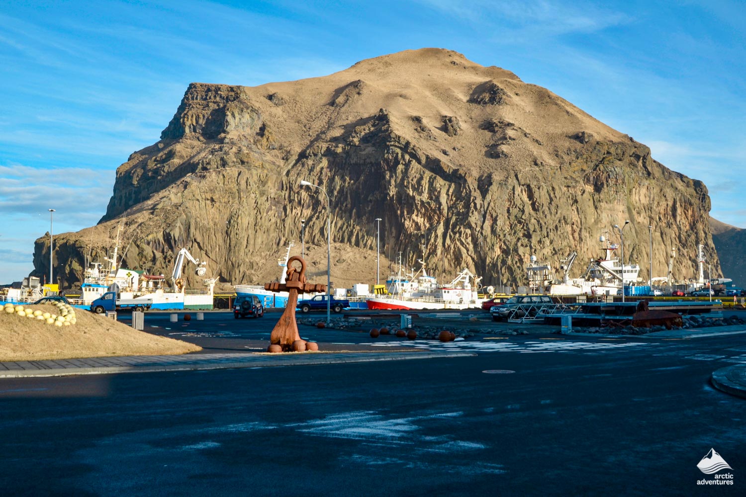 Heimaklettur Home Rock in Iceland