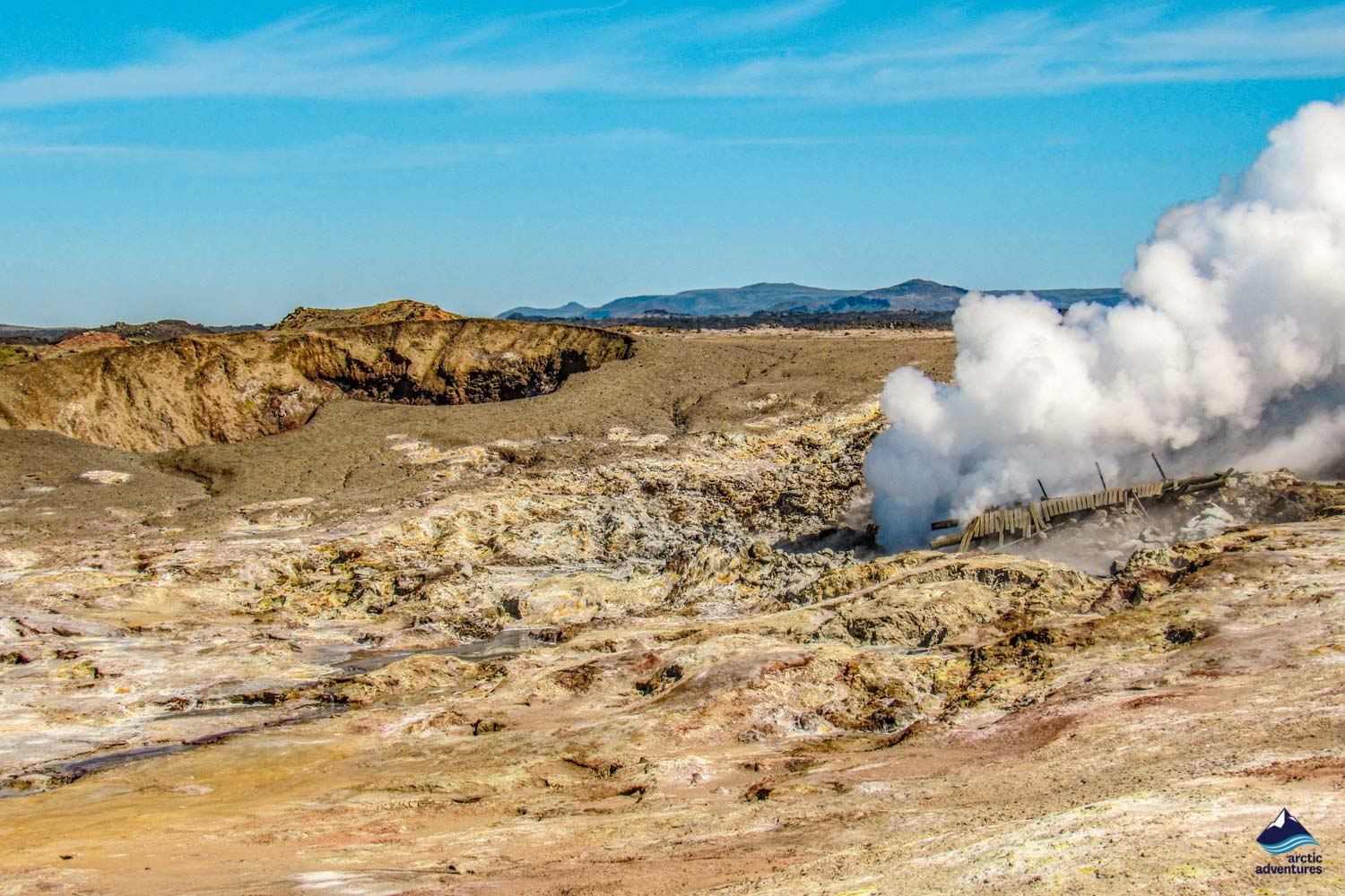 Seltún Geothermal Area at Krysuvik