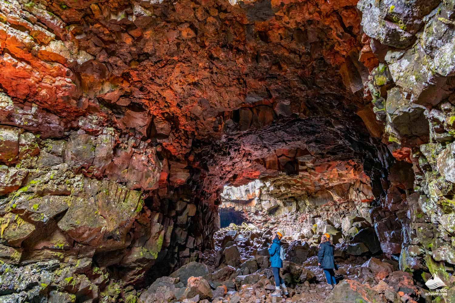 The Lava Tunnel in Iceland