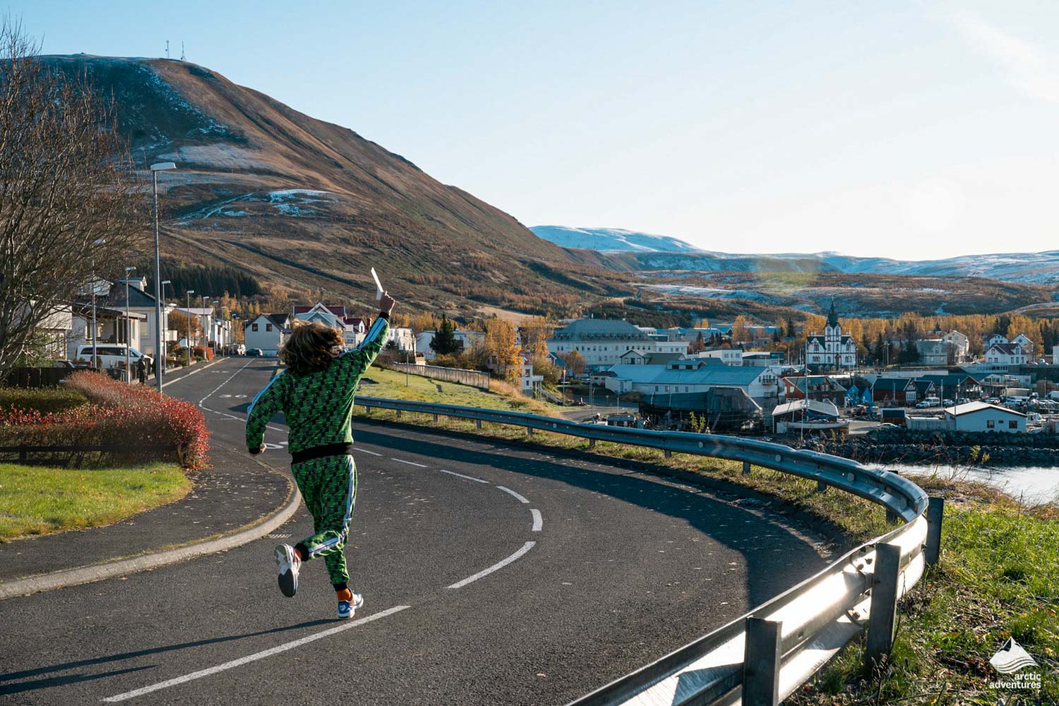 Running Ferrell in Husavik - Eurovision song contest