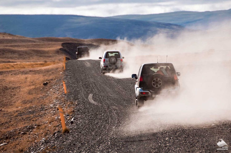 Iceland Jeeps 4X4 on the Road
