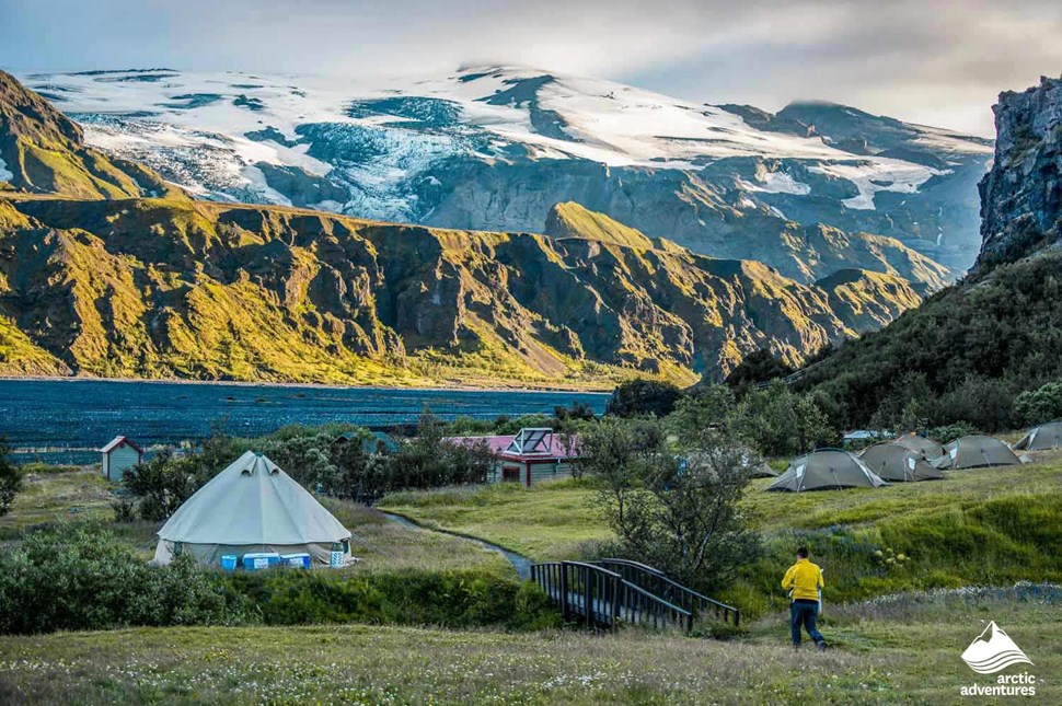 Laugavegur Thorsmork Camping in Iceland