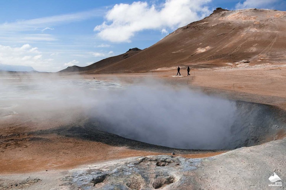 Namaskard Geothermal area in Iceland