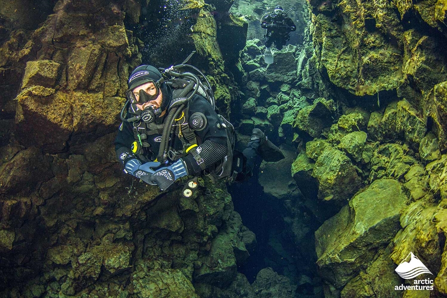 Diving in Thingvellir National Park