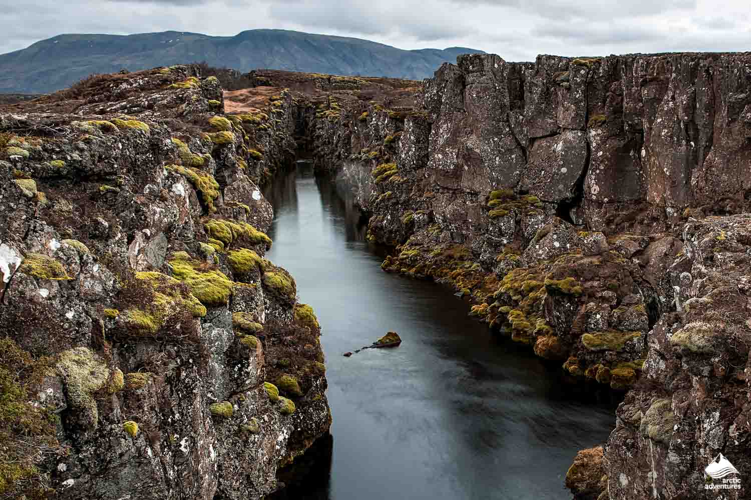 two continent plates in Iceland