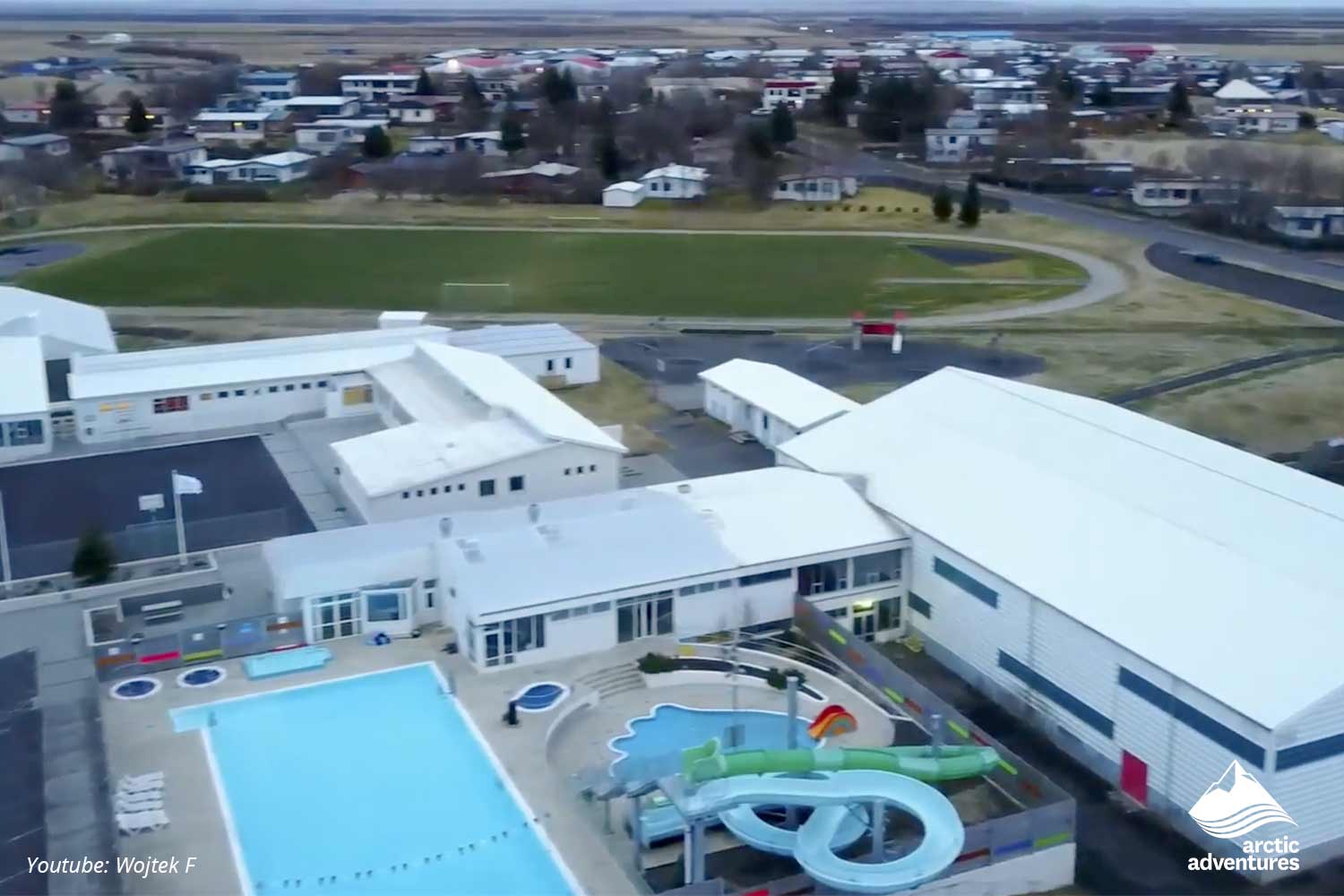 Hella Swimming Pool in Iceland