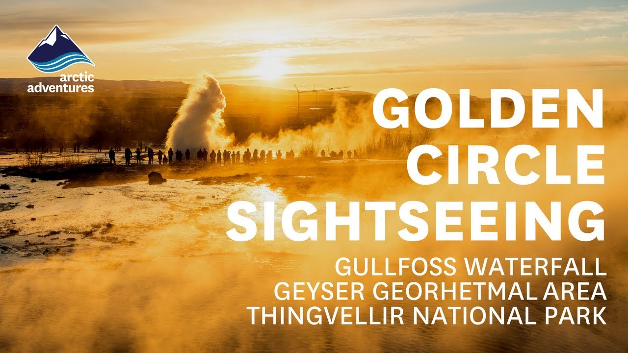 Golden Circle Sightseeing | Gullfoss, Geyser, Thingvellir, Iceland.