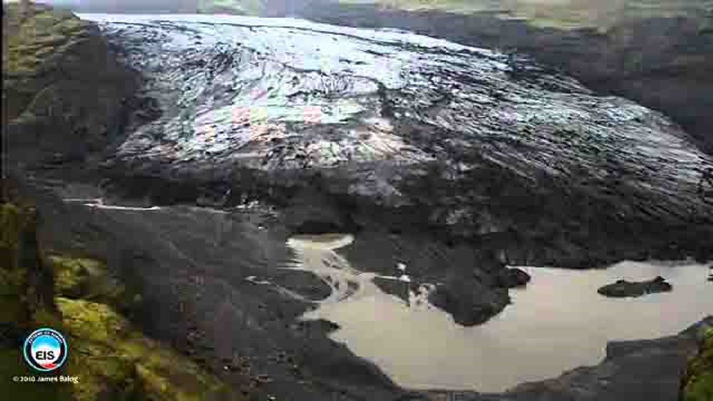 Solheimajokull retreats