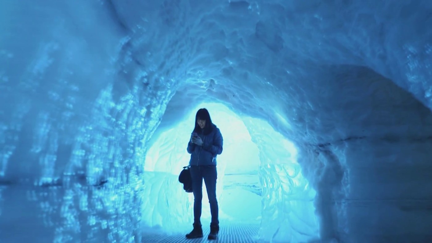 Perlan Ice Cave Walk-Through