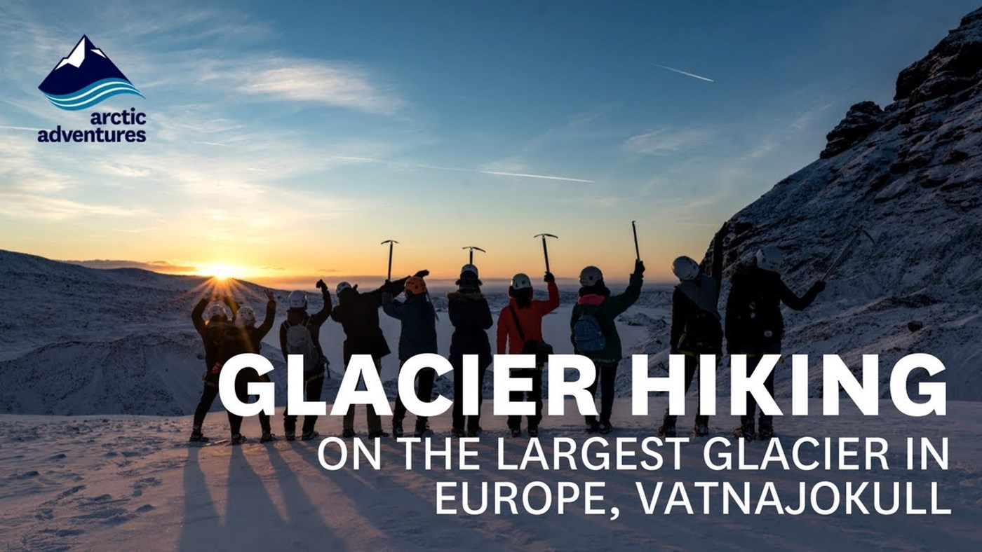 Glacier hiking on the largest glacier in Europe, Vatnajokull with Arctic Adventures in 2017