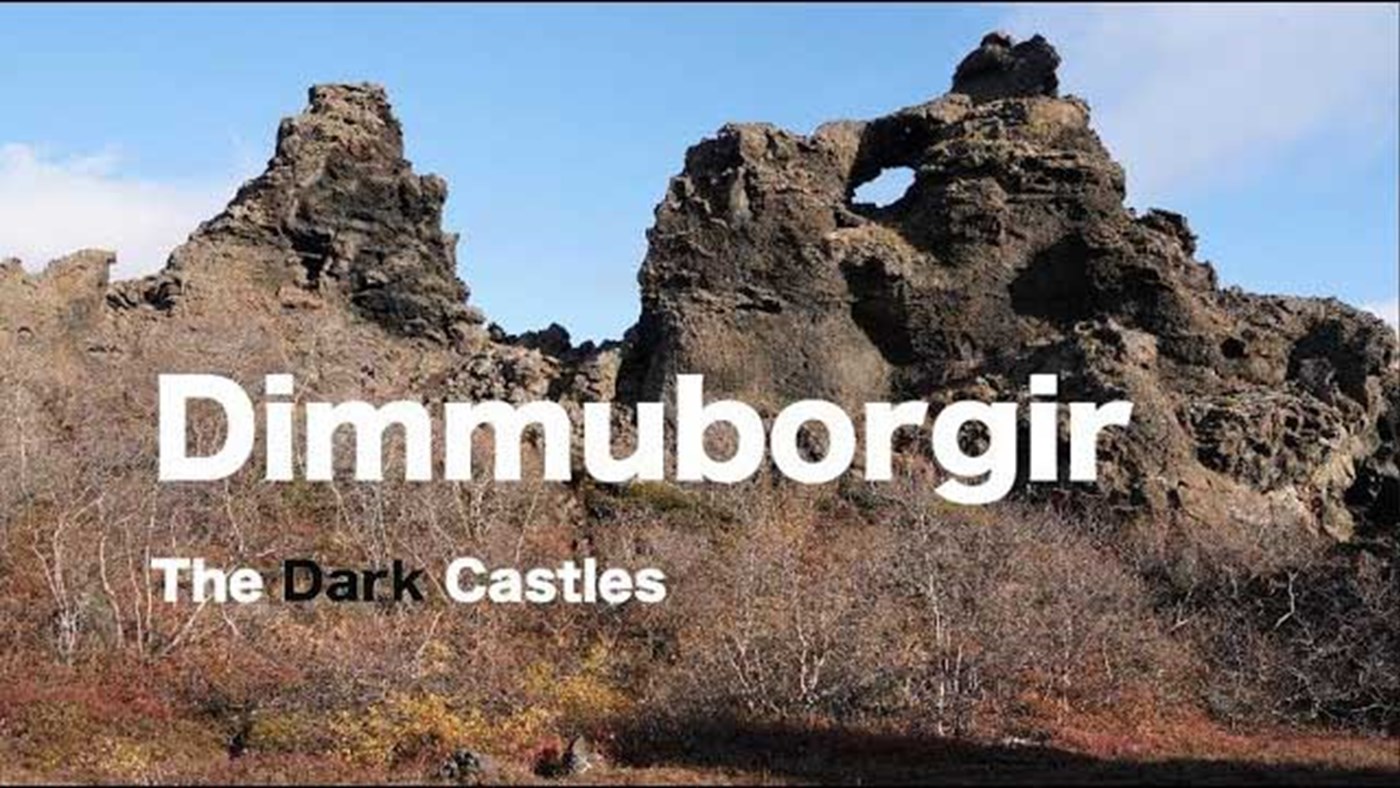 Dimmuborgir the Dark Castles, Iceland