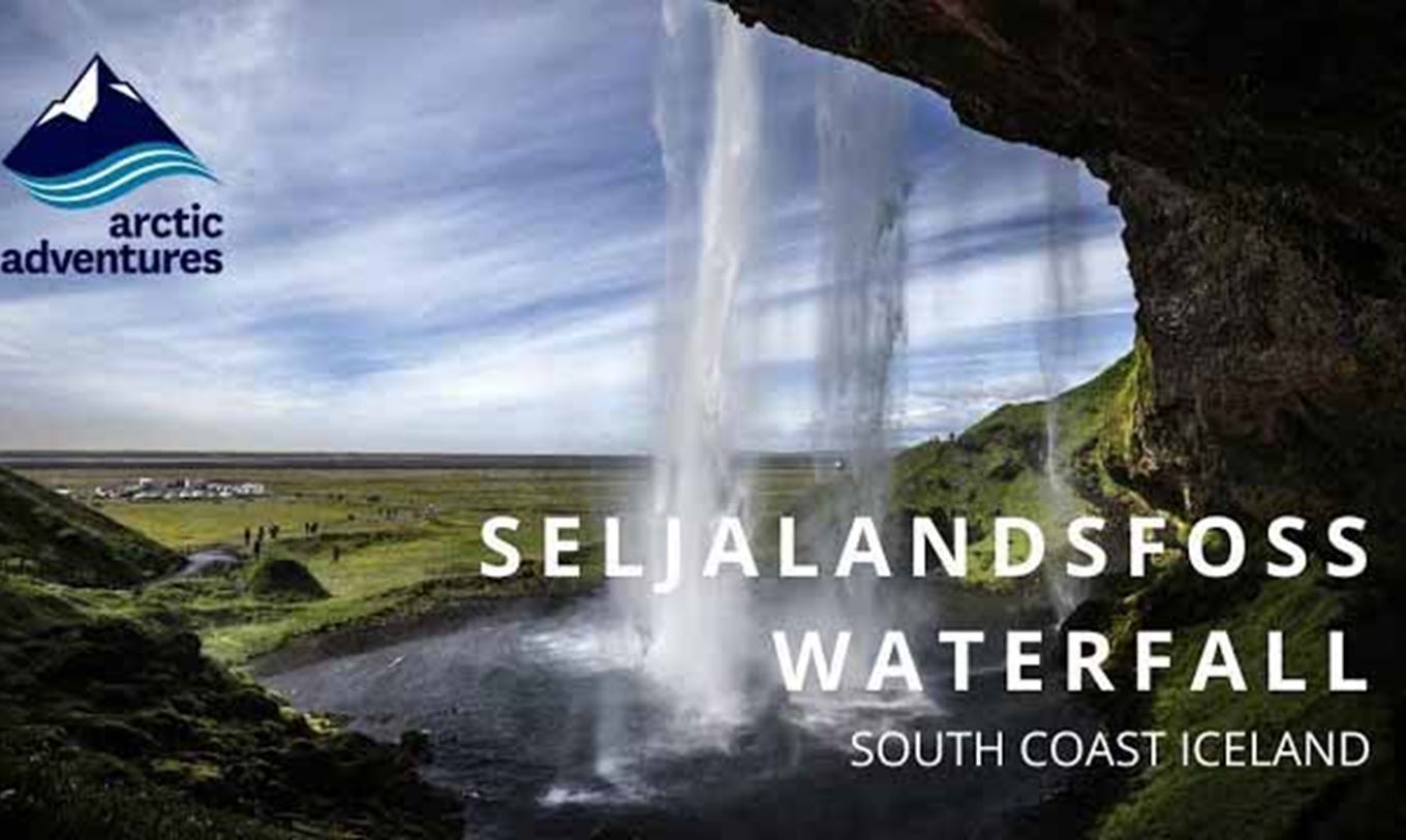 Seljalandsfoss Waterfall in Winter | South Iceland