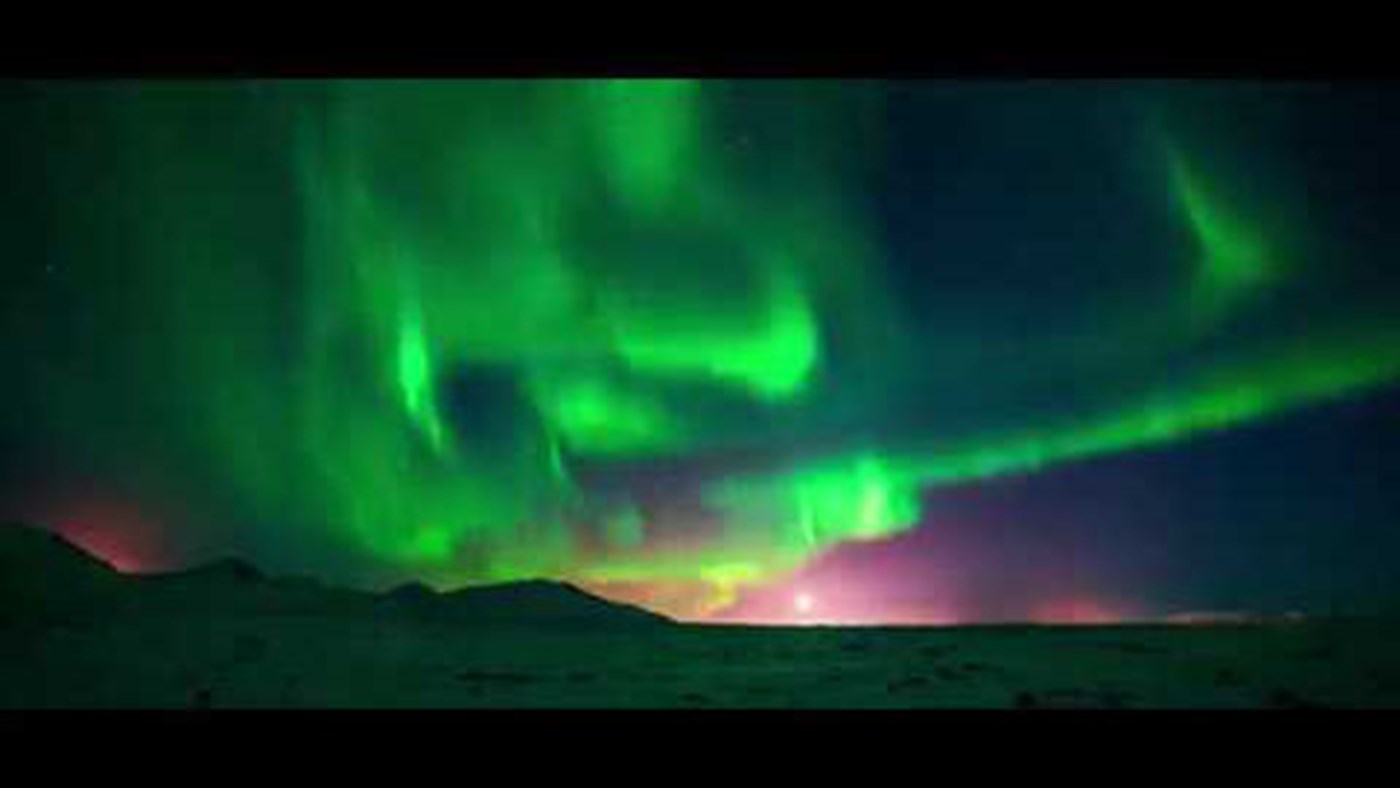 Northern Lights dancing in the Winter Sky | South West, Iceland.